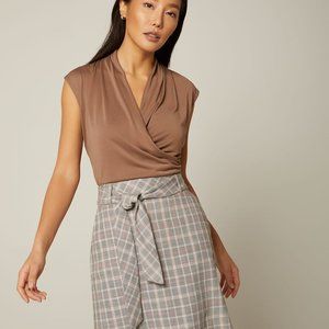 RW&Co sleeveless wrap t-shirt